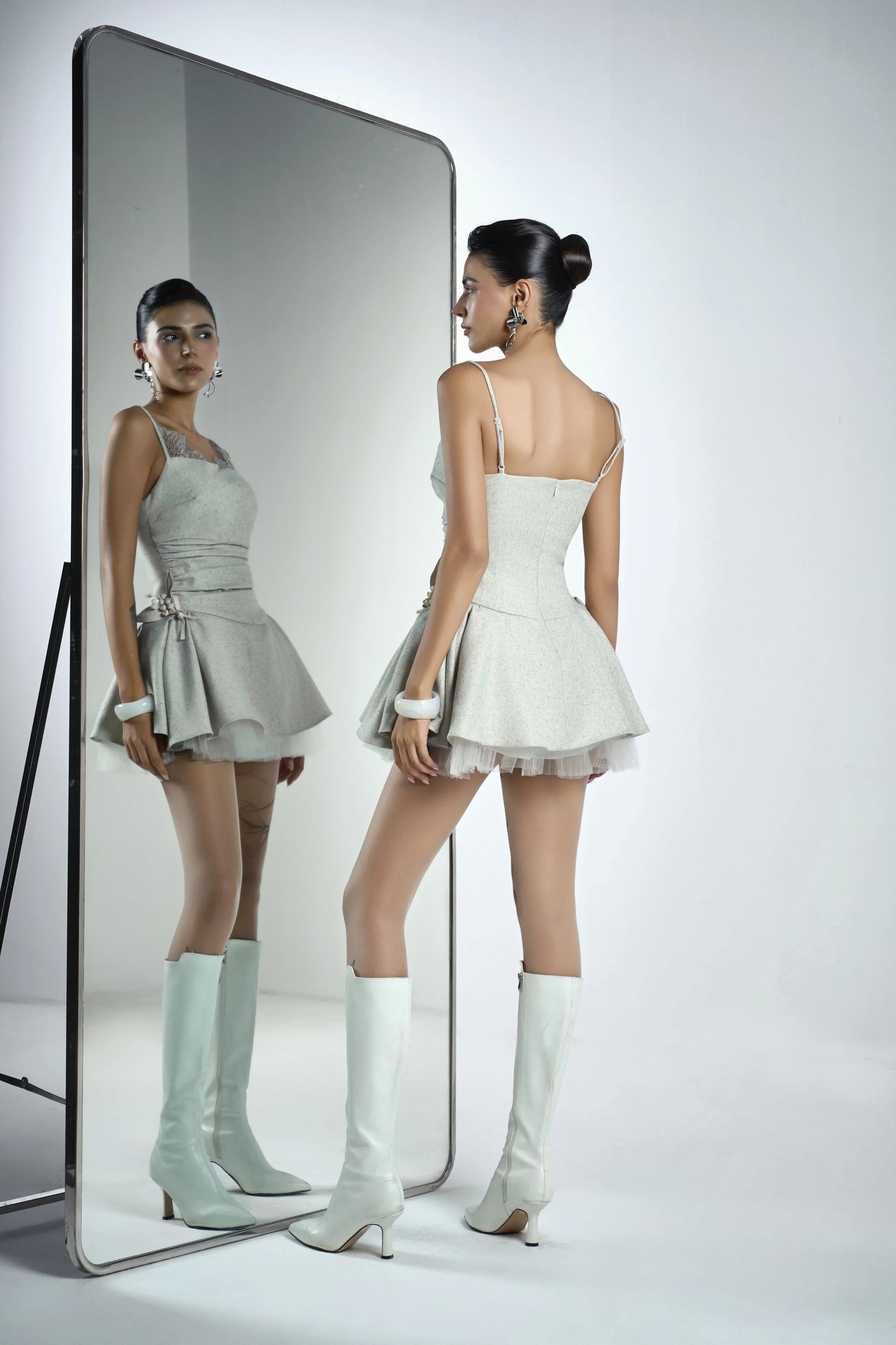 Sugar N Pop Mini Dress & Bell Flower